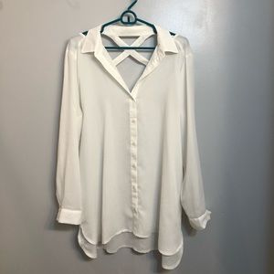 Urban outfitters blouse with back cutout